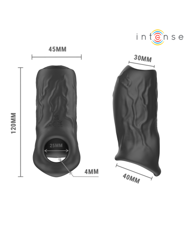 INTENSE - SEAN VIBRATING ADJUSTABLE PENIS RING MODEL 13
