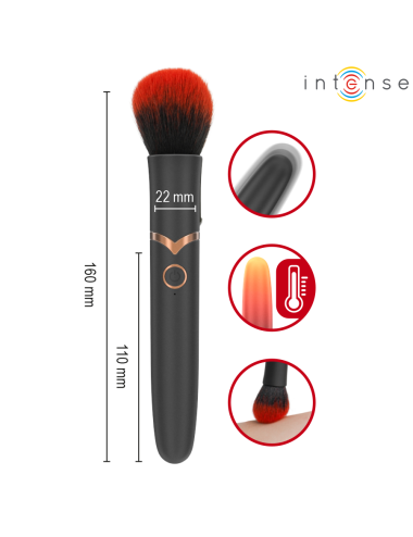 INTENSE - EMILIA HEATED VIBRATING BRUSH 16 CM
