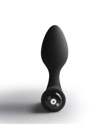ROCKS-OFF - NOVA SOLARIS RECHARGEABLE SLIM & POWERFUL ANAL PLUG 16 FUNCTION BLACK