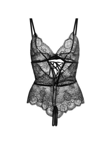 LIVCO CORSETTI FASHION - ECLIPSE 2026 BLACK BODYSUIT ONE SIZE