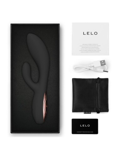LELO - INA THRUST RABBIT THRUSTING VIBRATOR BLACK