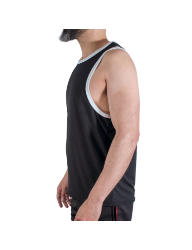 MACHO - CMV004 BLACK GYM T-SHIRT L/XL