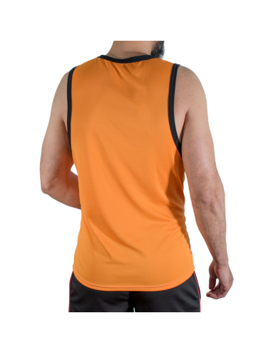 MACHO - CMV005 ORANGE GYM T-SHIRT L/XL