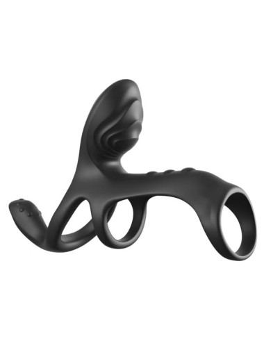 FANTASY C-RINGZ - ULTIMATE COUPLES CAGE MAX VIBRATING COCK RING 19.5 CM