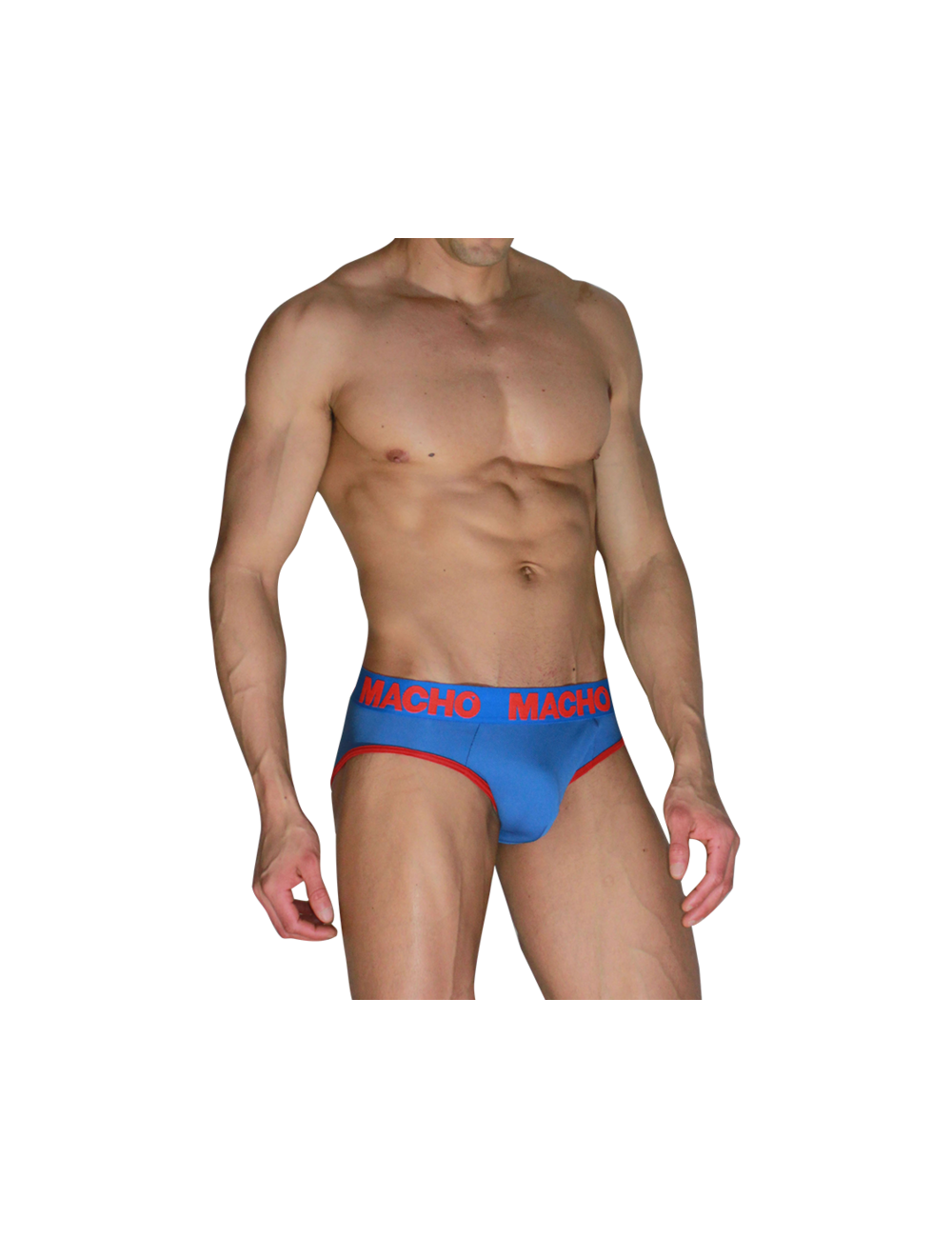 MACHO - MCH005 CLASSIC SLIP BLUE + RED S