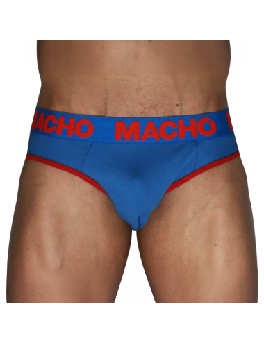 MACHO - MCH005 CLASSIC SLIP BLUE + RED M