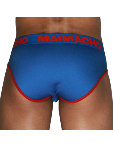MACHO - MCH005 CLASSIC SLIP BLUE + RED L