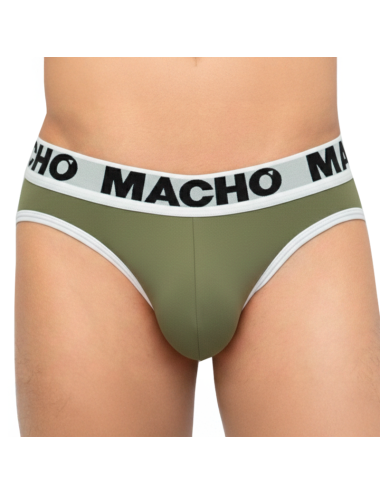 MACHO - MCH013 MILITARY GREEN SLIP XL