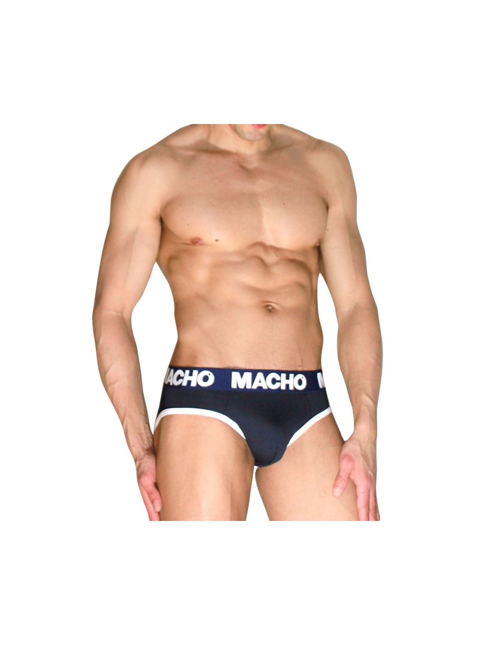 MACHO - MCH008 NAVY BLUE CLASSIC SLIP M