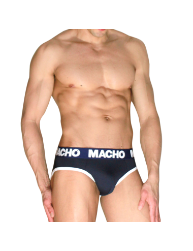 MACHO - MCH008 NAVY BLUE CLASSIC SLIP L