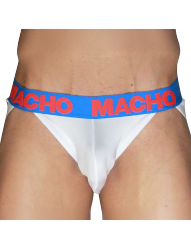 MACHO -  MX29AZ WHITE JOCK + DARK BLUE M