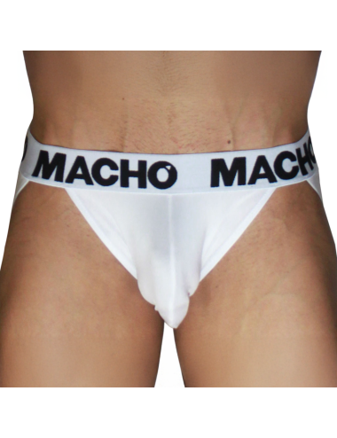 MACHO - MX29BL JOCK WHITE + WHITE M