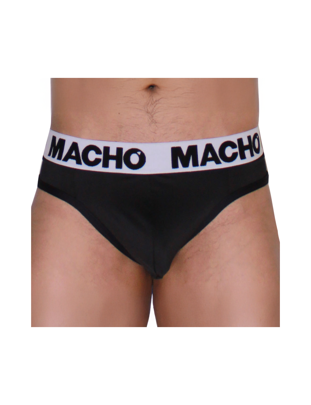MACHO - MTG002  BLACK/BLACK THONG M
