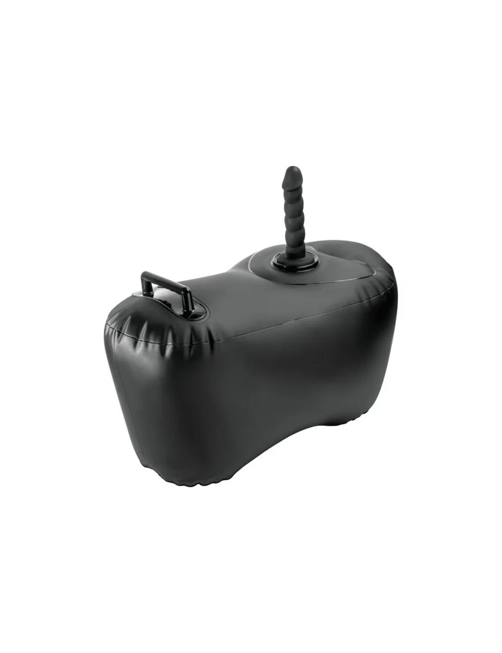 FETISH FANTASY SERIES - BODY DOCK INFLATABLE LOVE SEAT WITH DILDO 69.2 CM BLACK