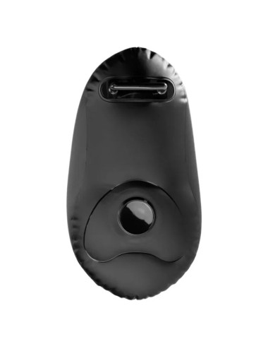 FETISH FANTASY SERIES - BODY DOCK INFLATABLE LOVE SEAT WITH DILDO 69.2 CM BLACK