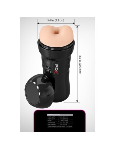 PDX EXTREME - WET BUSSIES SUPER BANGIN' BUTTHOLE ANAL STROKER 20.8 CM