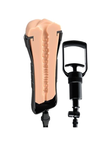 PDX EXTREME - WET PUSSIES SUPER SUCKER XXL LIGHT VAGINA STROKER WITH SUCTION 27.3 CM