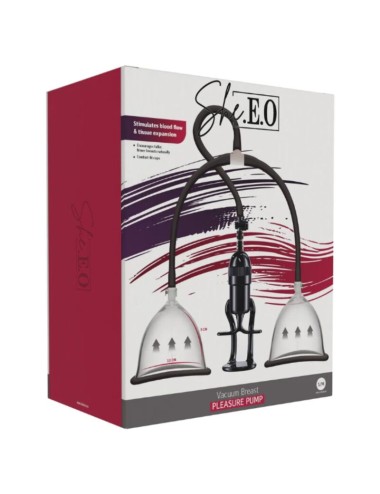 SHE.E.O - BREAST VACUUM PUMP S/M