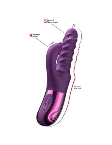SHE.E.O - PURPLE RABBIT SWIRL VIBRATOR