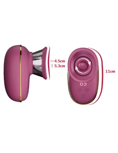 SHE.E.O - AUTOMATIC CLITORAL STIMULATING PUMP WITH LICKING EFFECT (PURPLE)