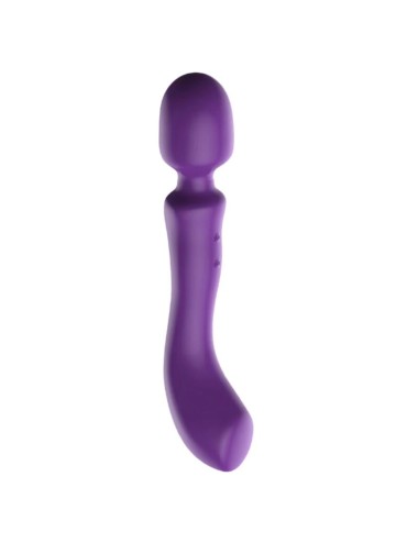 SHE.E.O - DOUBLE-ENDED VIBRATING MASSAGER WAND PURPLE