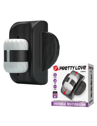 PRETTY LOVE - CALISTA UNIVERSAL AUTOMATIC MASTURBATOR BLACK