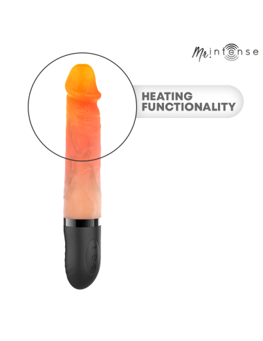 MR INTENSE - JEAN UP&DOWN VIBRATOR WITH HEAT EFFECT 24 CM -Ø- 3.8 CM