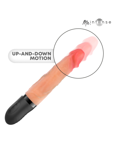 MR INTENSE - JEAN UP&DOWN VIBRATOR WITH HEAT EFFECT 24 CM -Ø- 3.8 CM