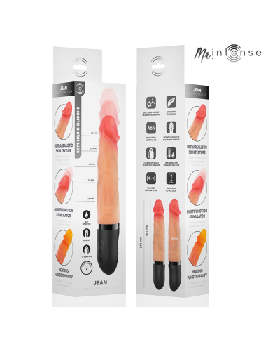 MR INTENSE - JEAN UP&DOWN VIBRATOR WITH HEAT EFFECT 24 CM -Ø- 3.8 CM