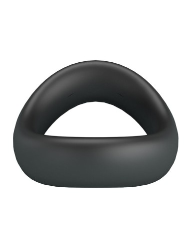 CRAZY BULL - VALEN ERGONOMIC SILICONE COCK RING BLACK