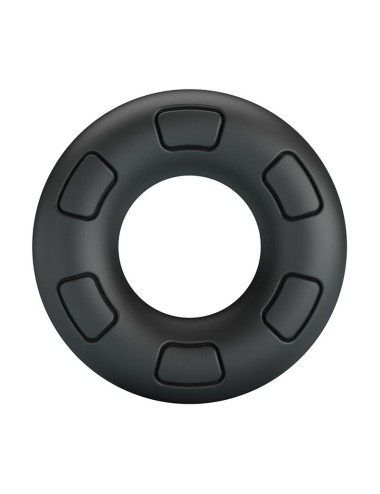 CRAZY BULL - BERTRAM SUPER SOFT SILICONE COCK RING BLACK