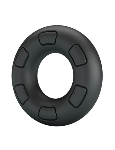 CRAZY BULL - BERTRAM SUPER SOFT SILICONE COCK RING BLACK