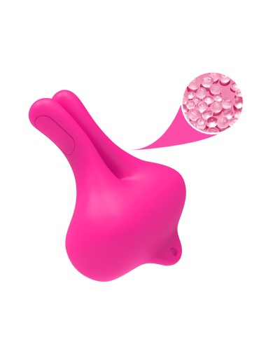 ARMONY - RABBIT SHAPE VIBRATION MAGNETIC NIPPLE CLAMPS PINK