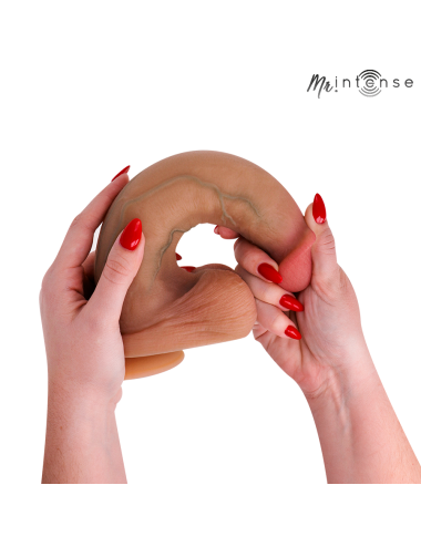 MR INTENSE - BRUCE XL SILICONE DILDO WITH TESTICLES 25.5 CM -Ø- 5.5 CM