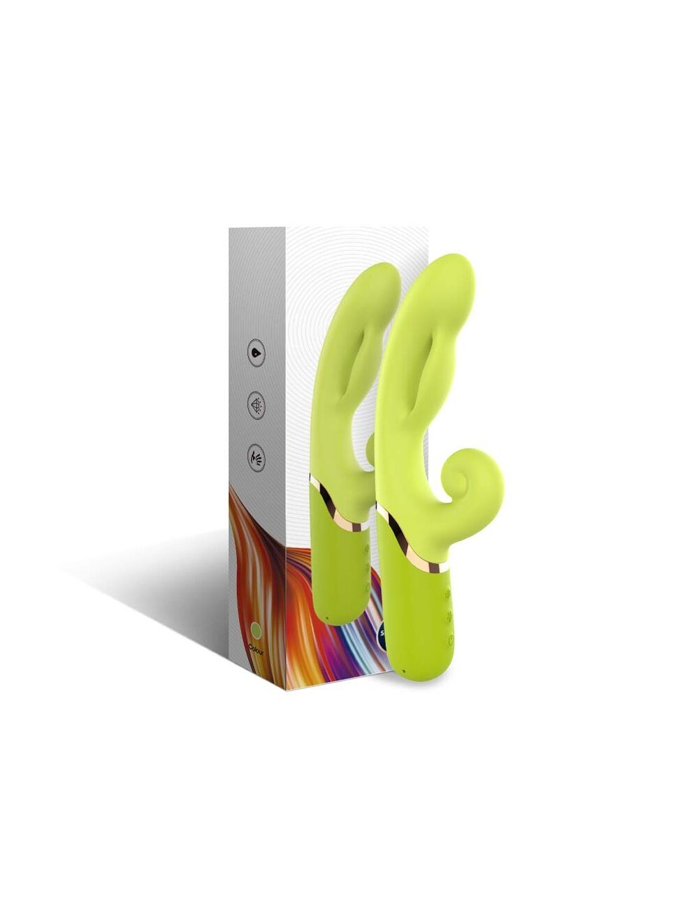 ARMONY - INFLABE POINT A TO STIMULATOR VIBRATOR GREEN
