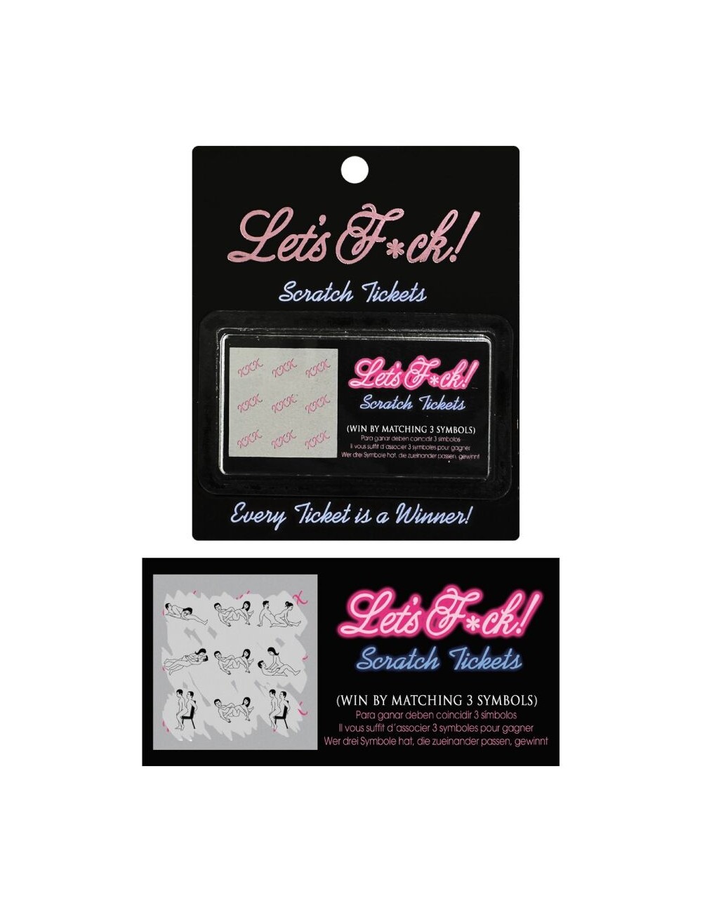 KHEPER GAMES - LET’S F*CK! SCRATCH TICKETS