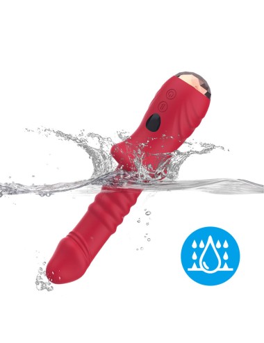 ARMONY - POINT A STIMULATING VIBRATOR DILDO RED