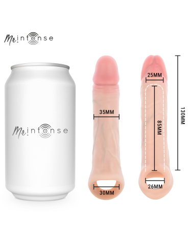 MR INTENSE - SIMON S SILICONE PENIS COVER 13 CM -Ø- 4 CM