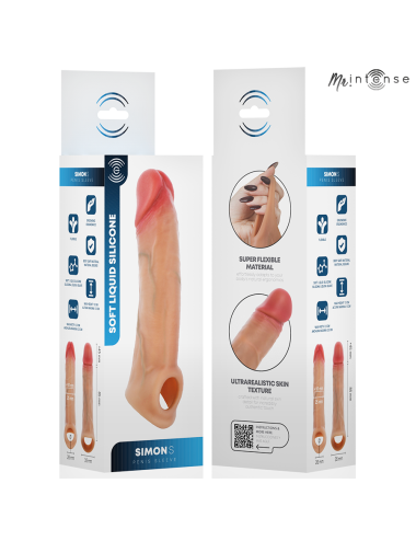 MR INTENSE - SIMON S SILICONE PENIS COVER 13 CM -Ø- 4 CM