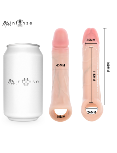 MR INTENSE - SIMON L SILICONE PENIS COVER 16 CM -Ø- 4.5 CM