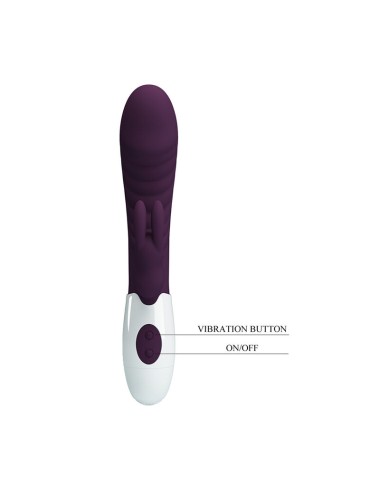 PRETTY LOVE - NAUGHTY BUNNY 30 FUNCTION RABBIT VIBRATOR PURPLE