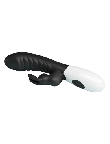 PRETTY LOVE - NAUGHTY BUNNY 30 FUNCTION RABBIT VIBRATOR BLACK