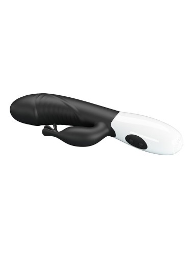 PRETTY LOVE - RASMUSSEN 30 FUNCTION RABBIT VIBRATOR BLACK