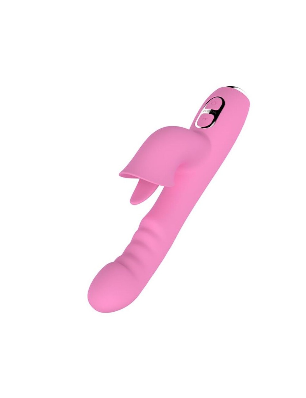 NALONE - T-MAY RABBIT VIBRATOR WITH PUSH AND OSCILLATING MOTION