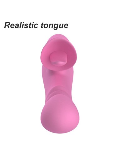 NALONE - T-MAY RABBIT VIBRATOR WITH PUSH AND OSCILLATING MOTION