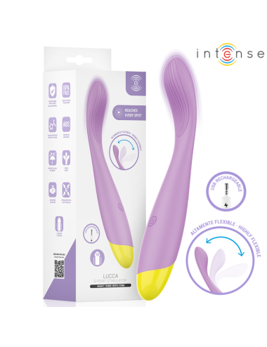 INTENSE - LUCCA FLEXIBLE USB RECHARGEABLE G-POINT STIMULATOR