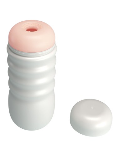 PRETTY LOVE - FLORA VAGINA MASTURBATOR WITH SUCTION CUP AND INTERNAL TEXTURES