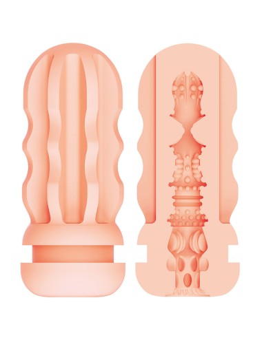 PRETTY LOVE - SHERRY VAGINA MASTURBATOR WITH SUCTION CUP AND INTERNAL TEXTURES