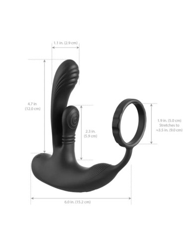 ANAL FANTASY ELITE - ASS-GASM INTIMOTION RECHARGEABLE ANAL & PERINEAL STIMULATOR
