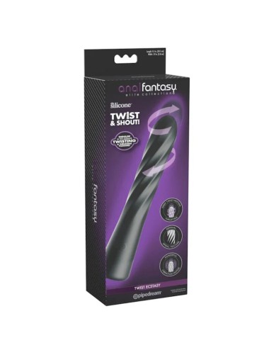 ANAL FANTASY ELITE - TWIST ECSTASY RECHARGEABLE ROTATING ANAL STIMULATOR